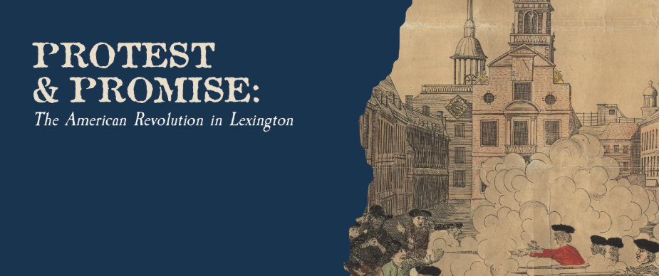 Promotional graphic for the Protest and Promise event at the Scottish Rite Masonic Museum.
