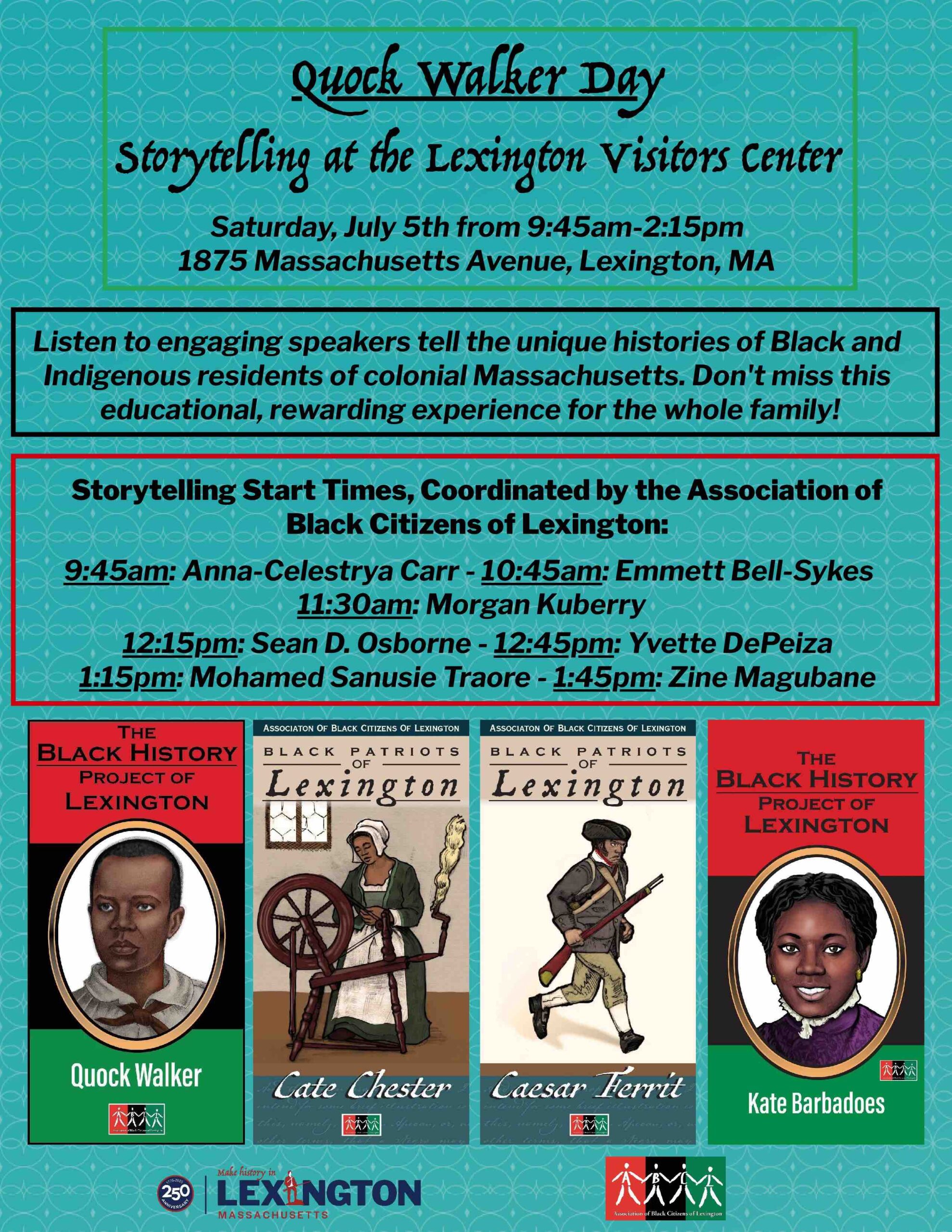 Quock Walker Day 2025 Event graphic