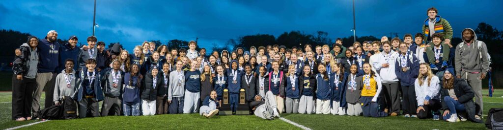 Lexington High School Cross Country Team photo.
