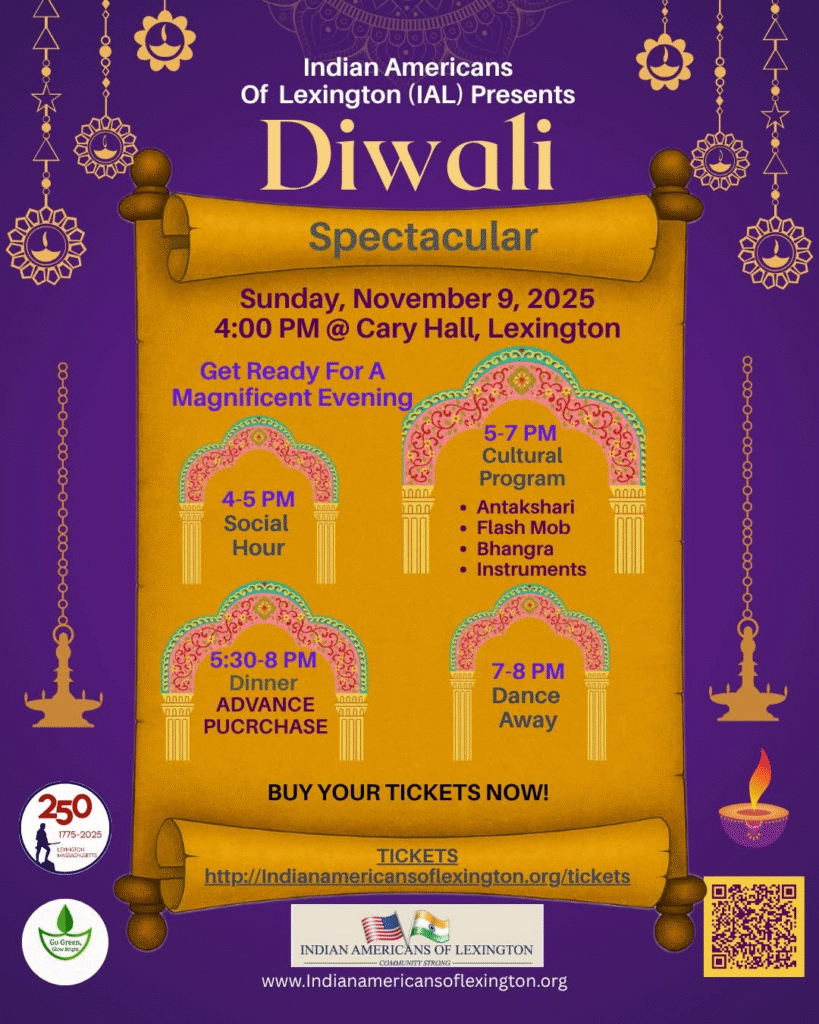 Diwali Spectacular 2025 Event Poster
