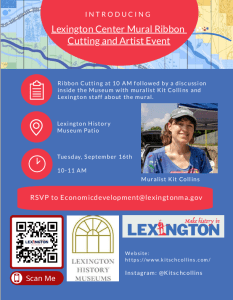 Lexington Mural Unveiling Graphic.