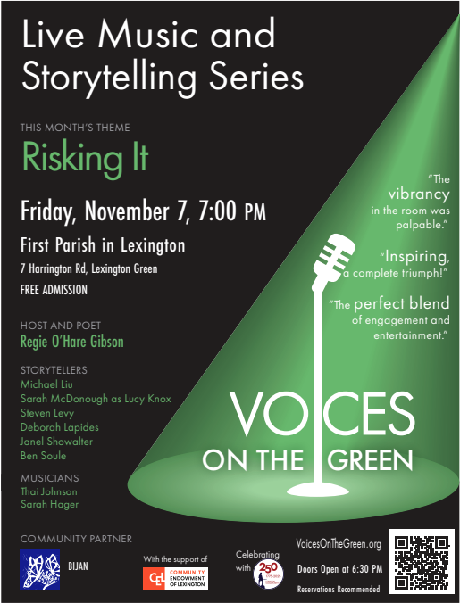 Risking It event flyer.