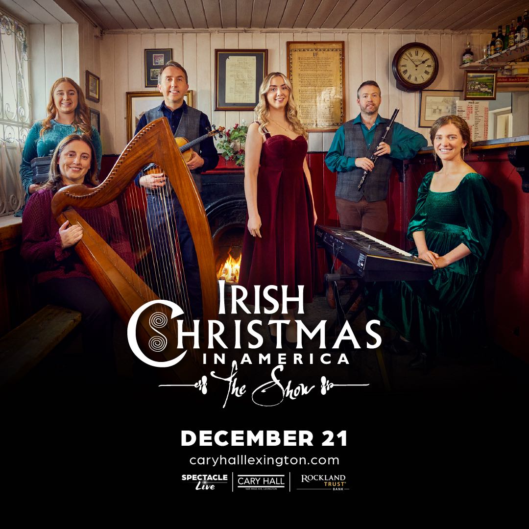 Irish Christmas Event Graphic.