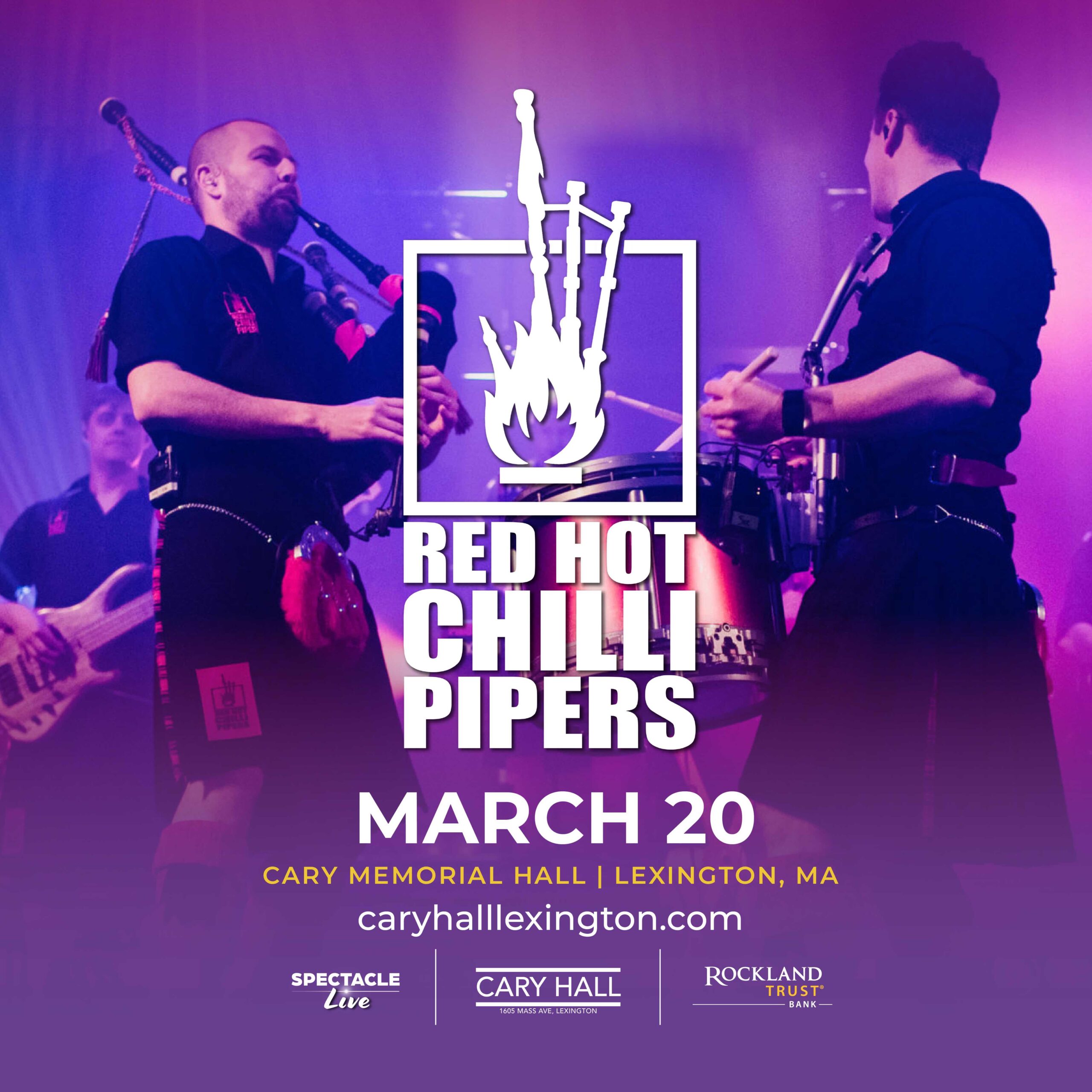 Red Hot Chili Pipers Event Graphic
